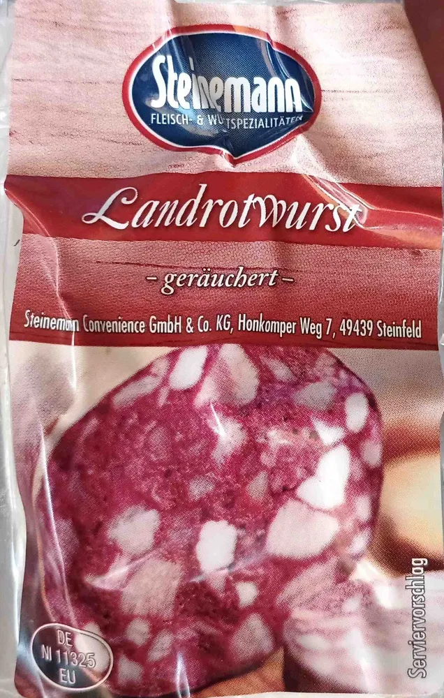 Landrotwurst, geräuchert