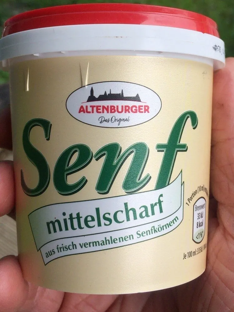 Senf mittelscharf