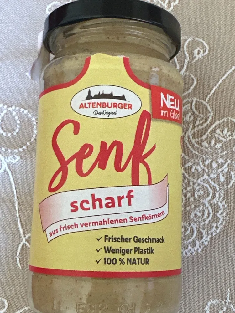 Senf scharf