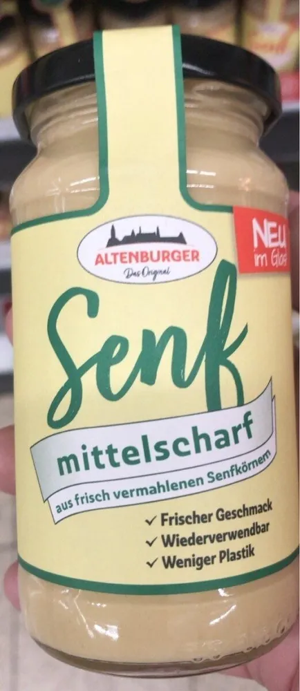 Senf mittelscharf