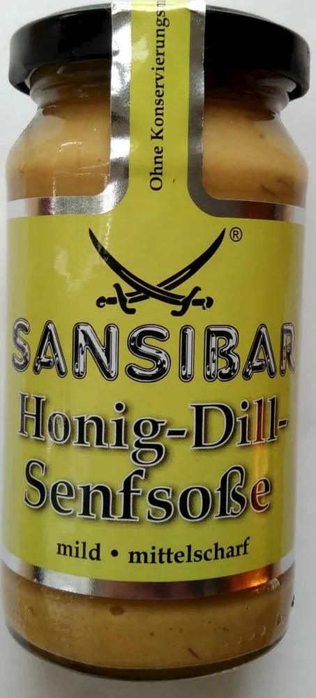 Honig-Dill-Senfsoße