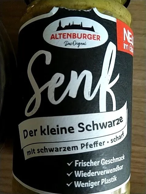 Senf Der kleineSchwarze