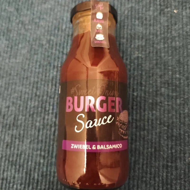 Sweet Onion Burger Sauce - Zwiebel  & Balsamico