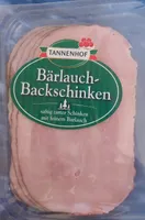 Bärlauch-backschinken