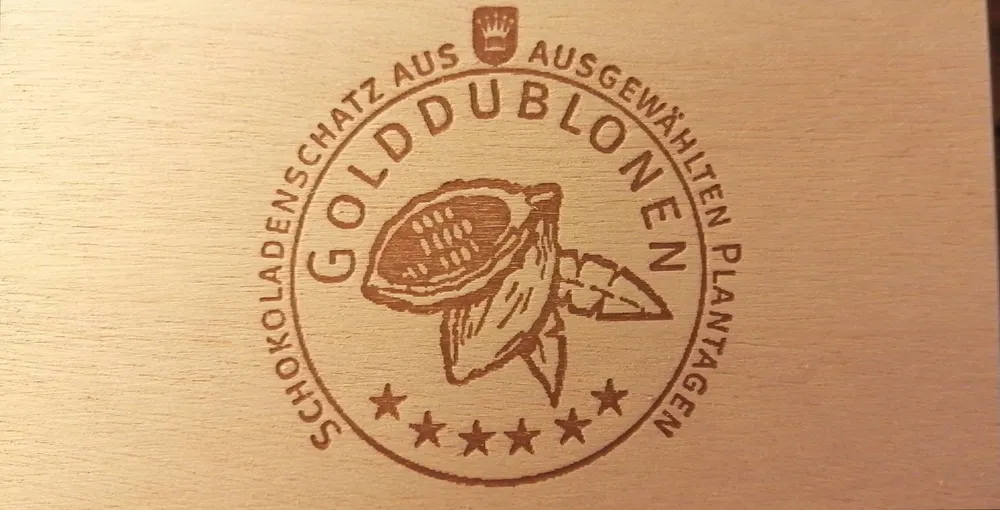 Holkiste DreiMeister Golddublonen