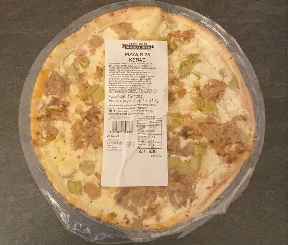 Pizza kebab