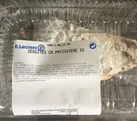 Jesuites crème patissiere