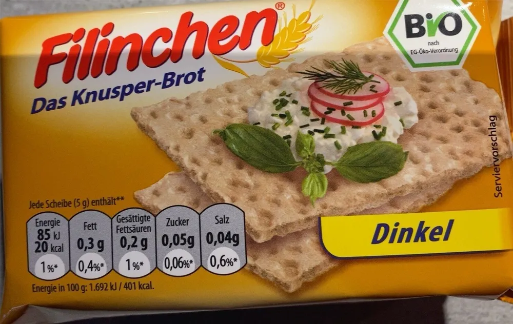 Das Knusperbrot dinkel