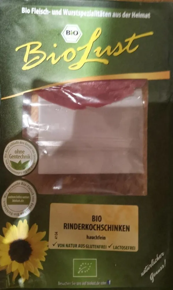 Bio Lust Rinderkochschinken
