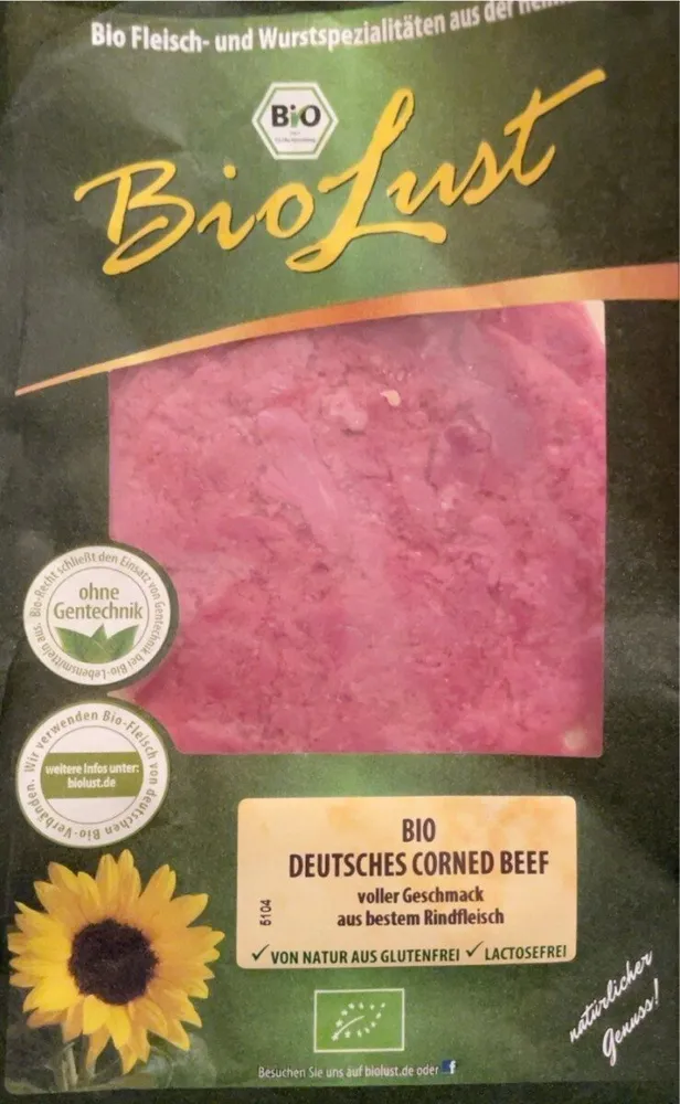 Bio deutsches corned beef