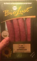 Bio schinken-Mettwürstchen