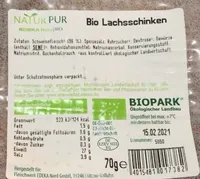 Bio Lachsschinken