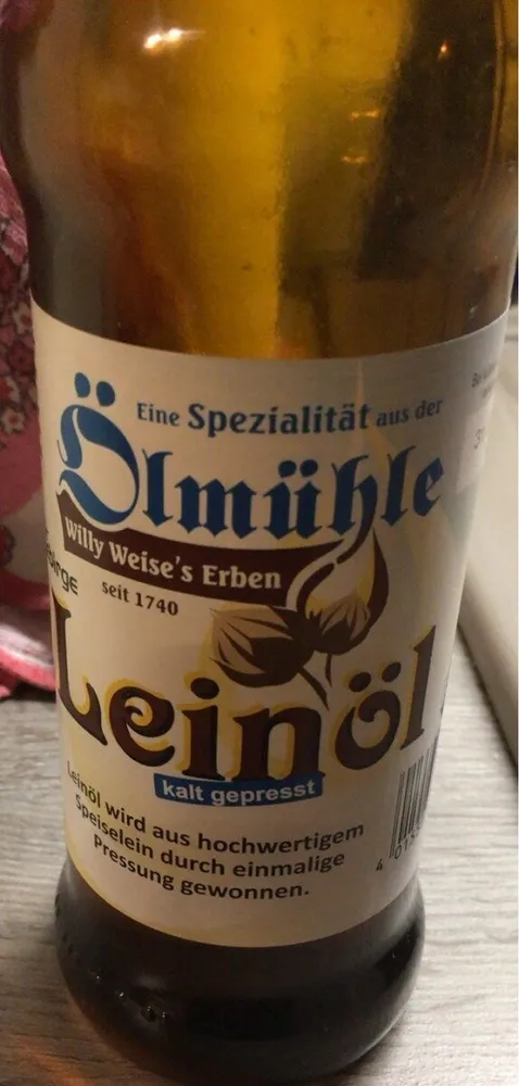 Leinöl kalt gepresst