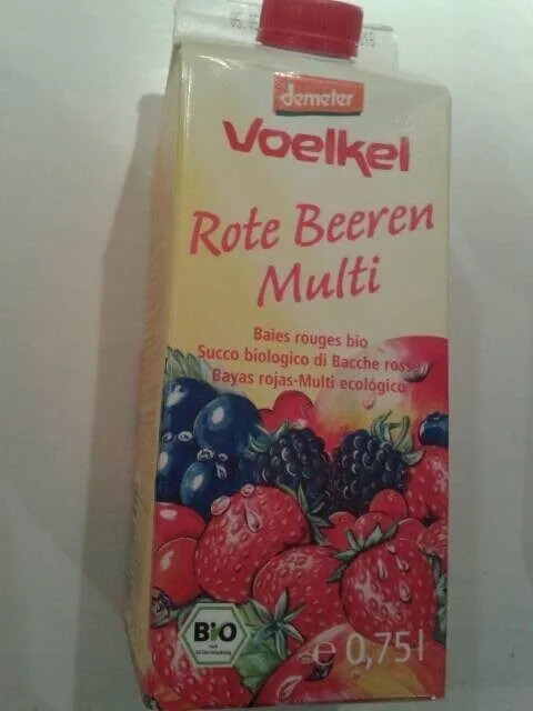 Jus De Baies Rouges