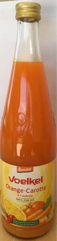 Jus Orange Carotte Acérola