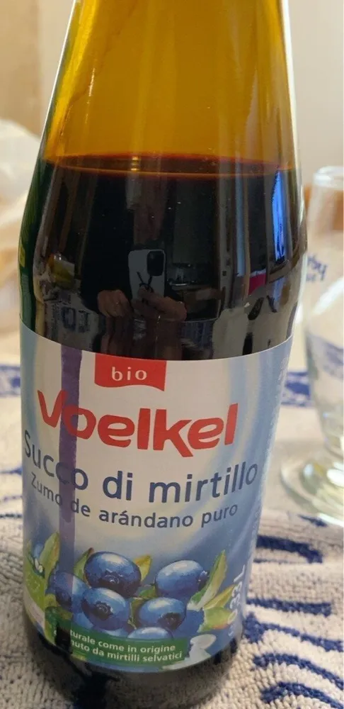 Succo di mirtillo
