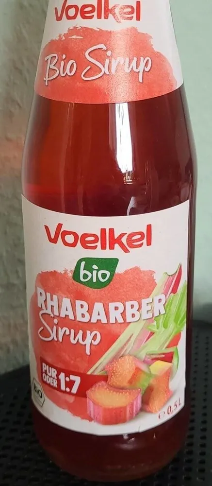 Rhabarber Sirup Bio
