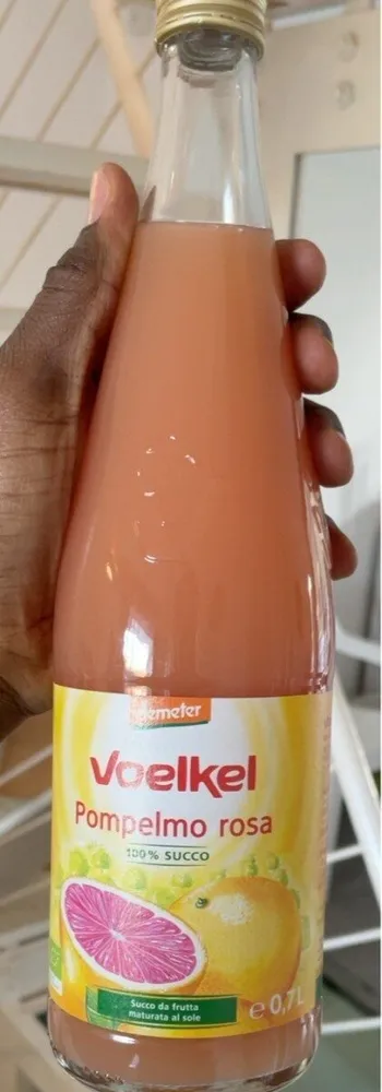 Voelkel Pompelmo rosa 100% succo