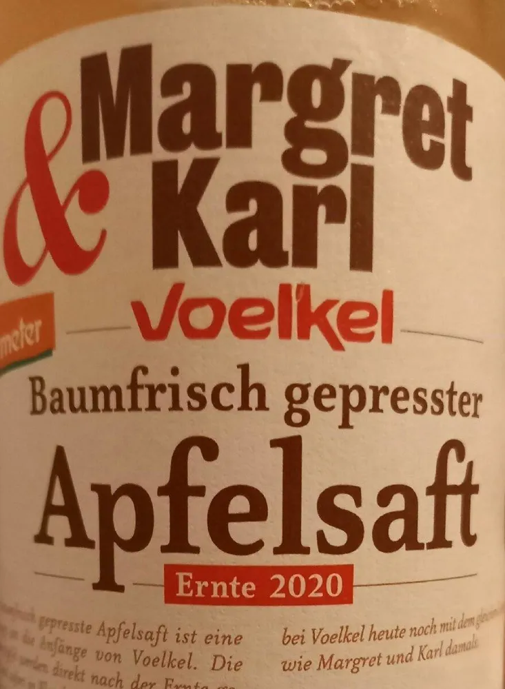 Apfelsaft naturtrüb
