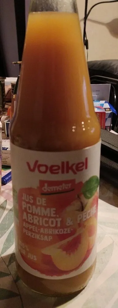 Jus de pomme Abricot et pêche