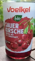Sauerkirsche Nektar mit 35 Prozent Direktsaft