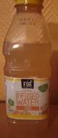 Natural Infused Water Orange + Ingwer
