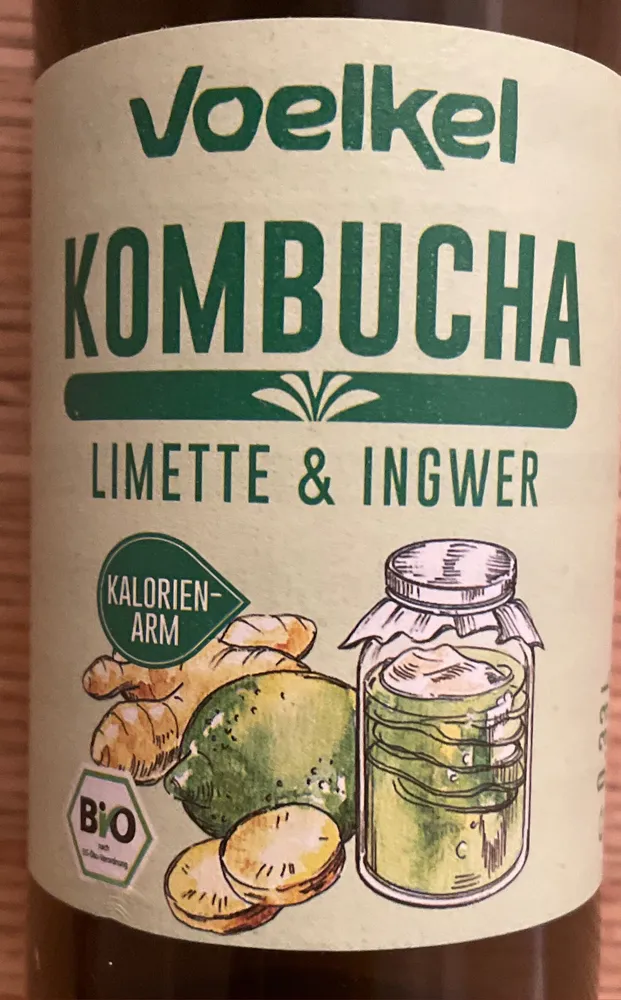 Kombucha Limette & Ingwer
