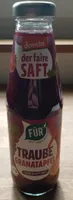 Traube Granatapfel Direktsaft