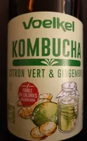 Kombucha citron vert & gingembre