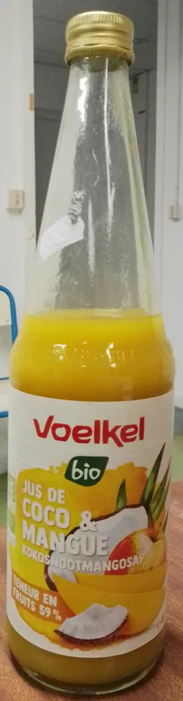 Boisson coco et mangue