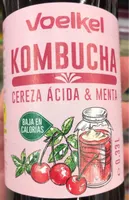 Kombucha cereza acida & menta