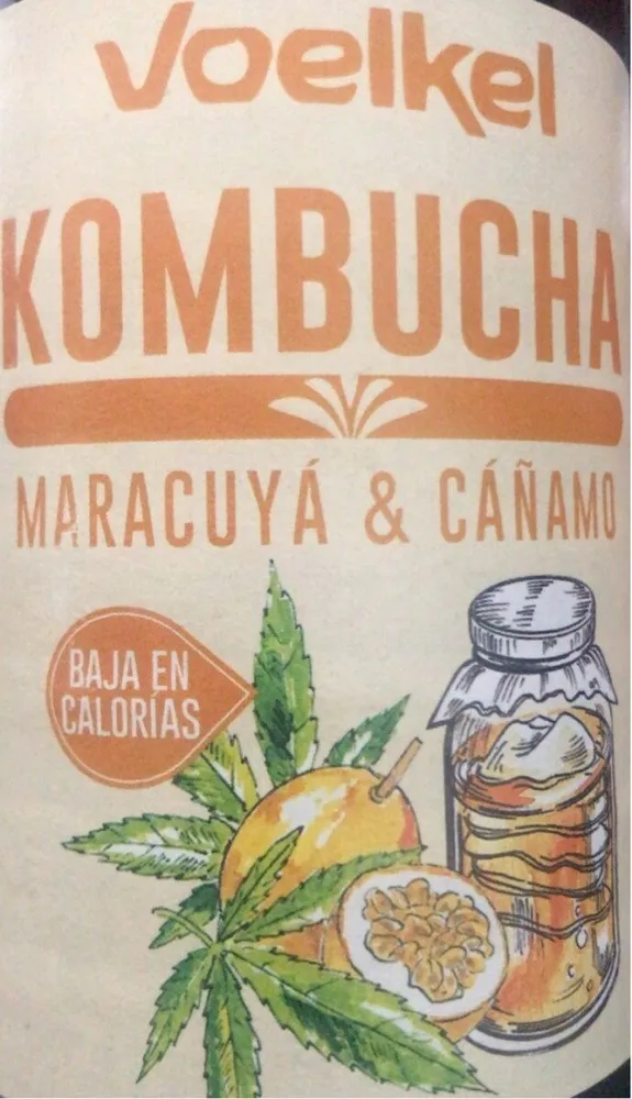 Kombucha maracuya cañamo