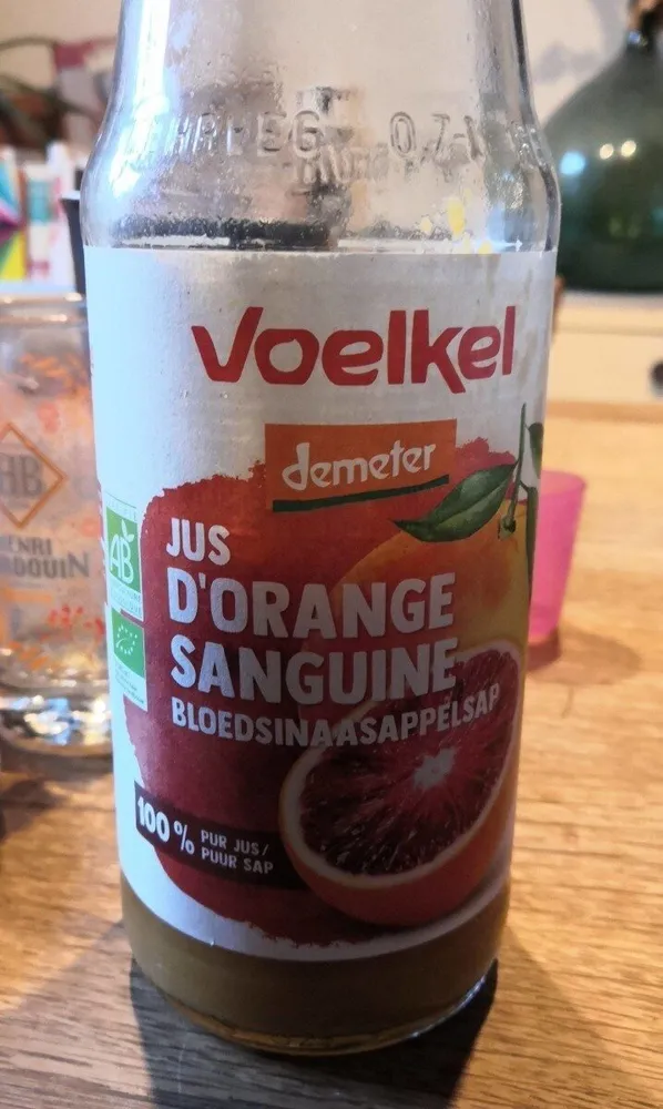 Jus d'orange sanguine