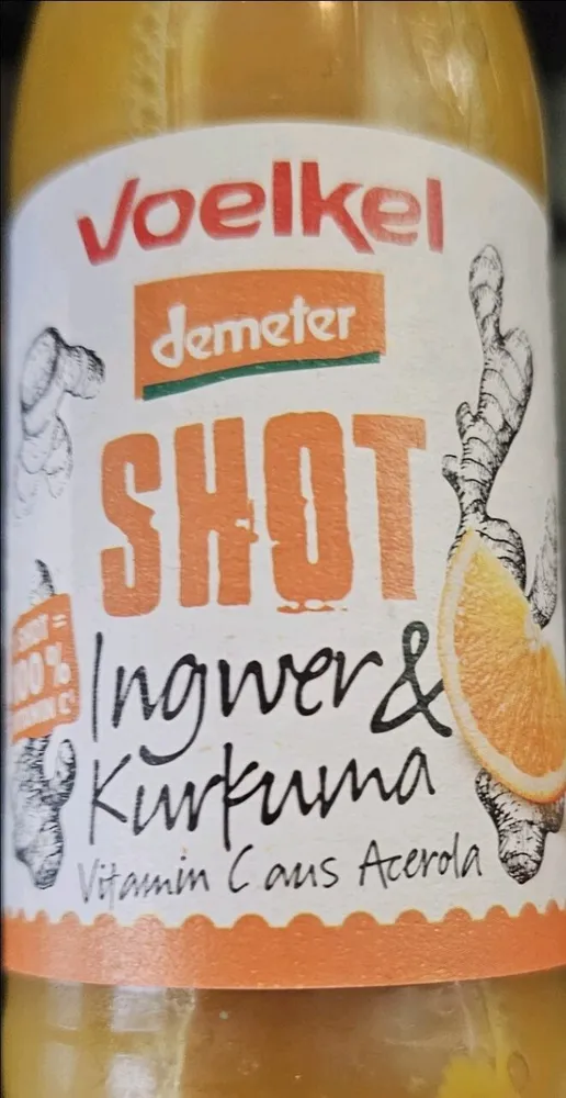 Ingwer-Kurkuma-Shot