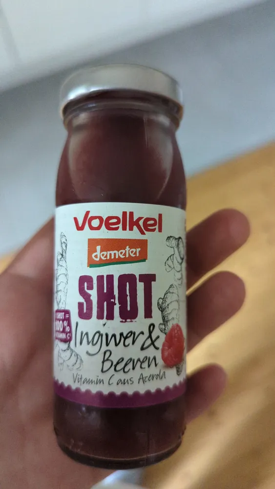 Shot Ingwer & Beeren