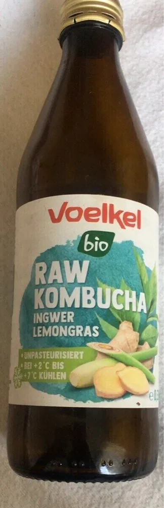 Raw Kombucha ingwer lemongrass