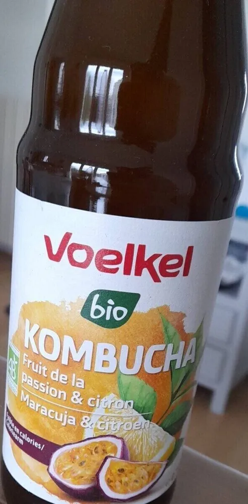 Kombucha Fruit de la passion et citron