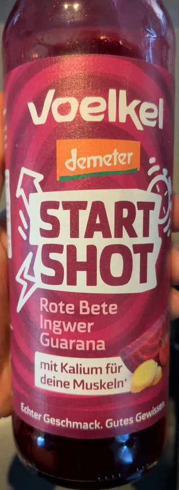 START SHOT Rote Bete Ingwer Guarana