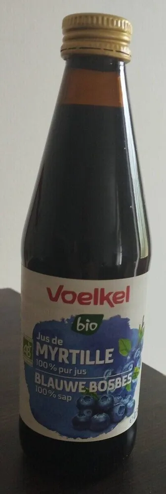 Jus de myrtille