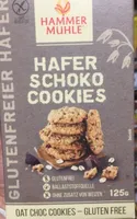 Hafer schoko cookies