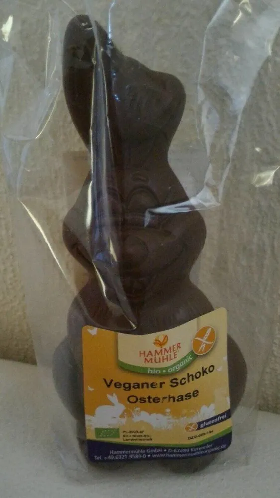 Veganer Schoko Osterhase