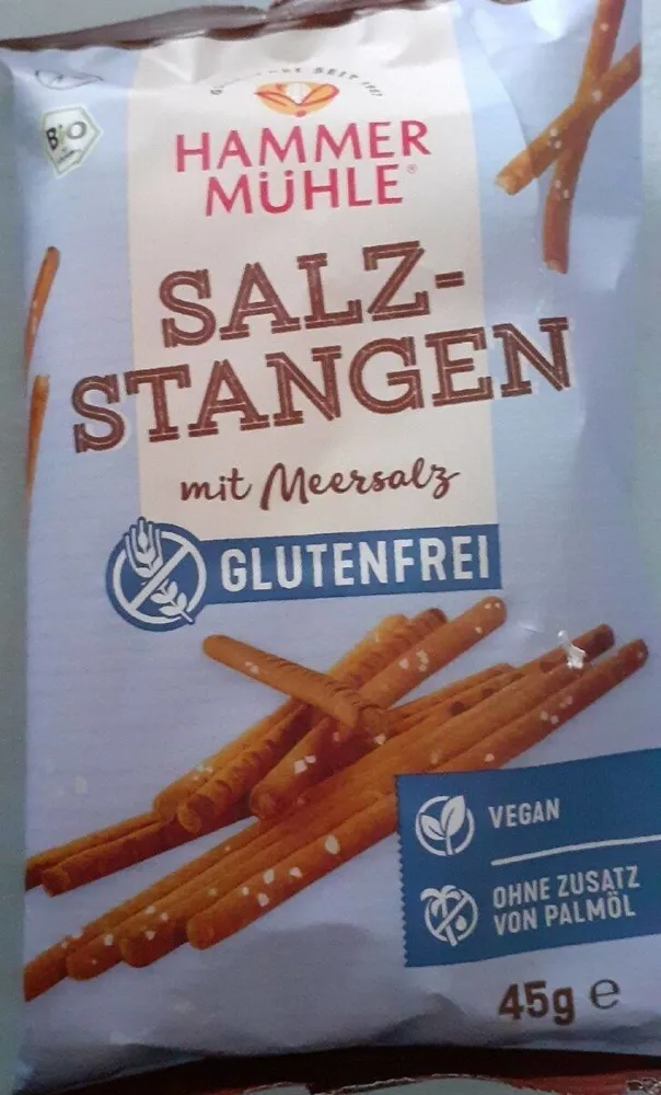 Salzstangen mit Meersalz
