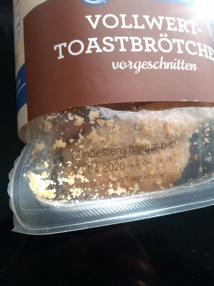 Vollwert Toastbrötchen