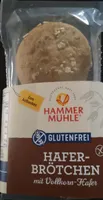 Haferbrötchen mit Vollkorn-Hafer glutenfrei