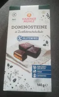 Dominosteine in Zartbitterschokolade