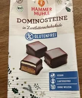 Dominosteine in Zartbitterschokolade