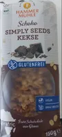 Simply seeds Kekse Schoko