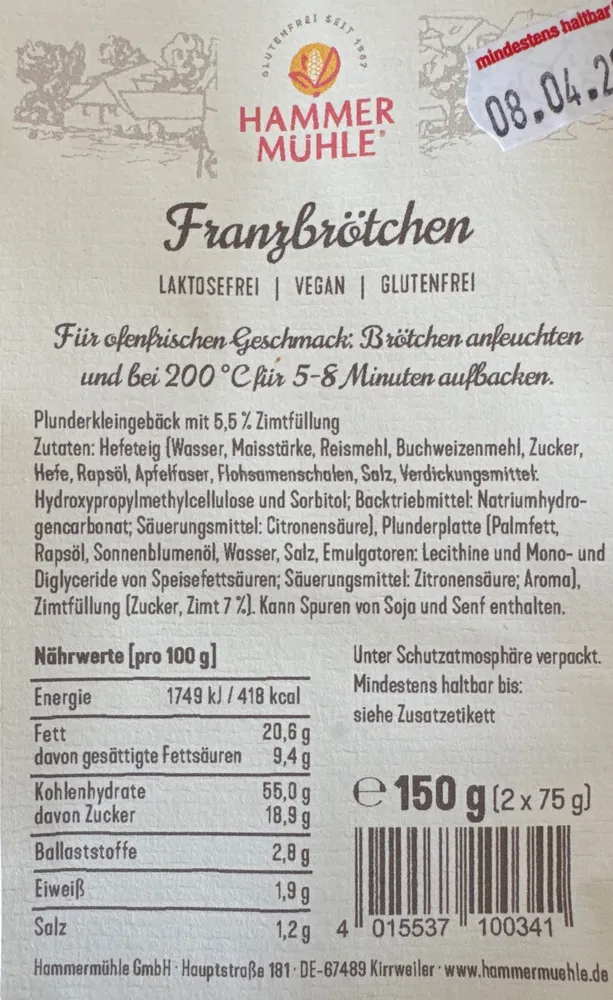 Franzbrötchen