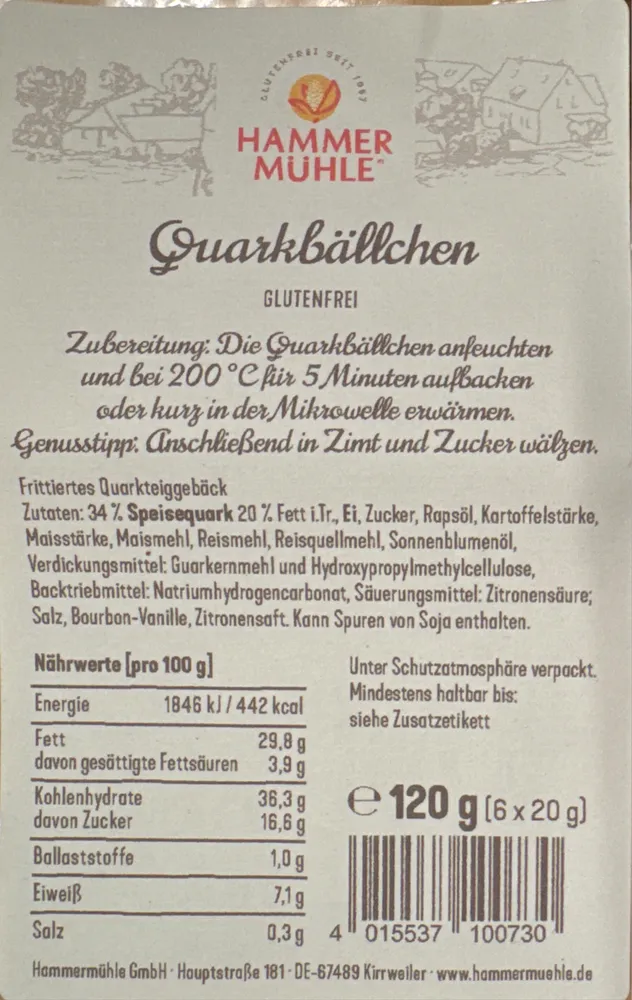 Quarkbällchen