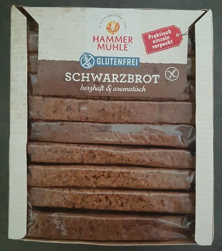 Schwarzbrot glutenfrei